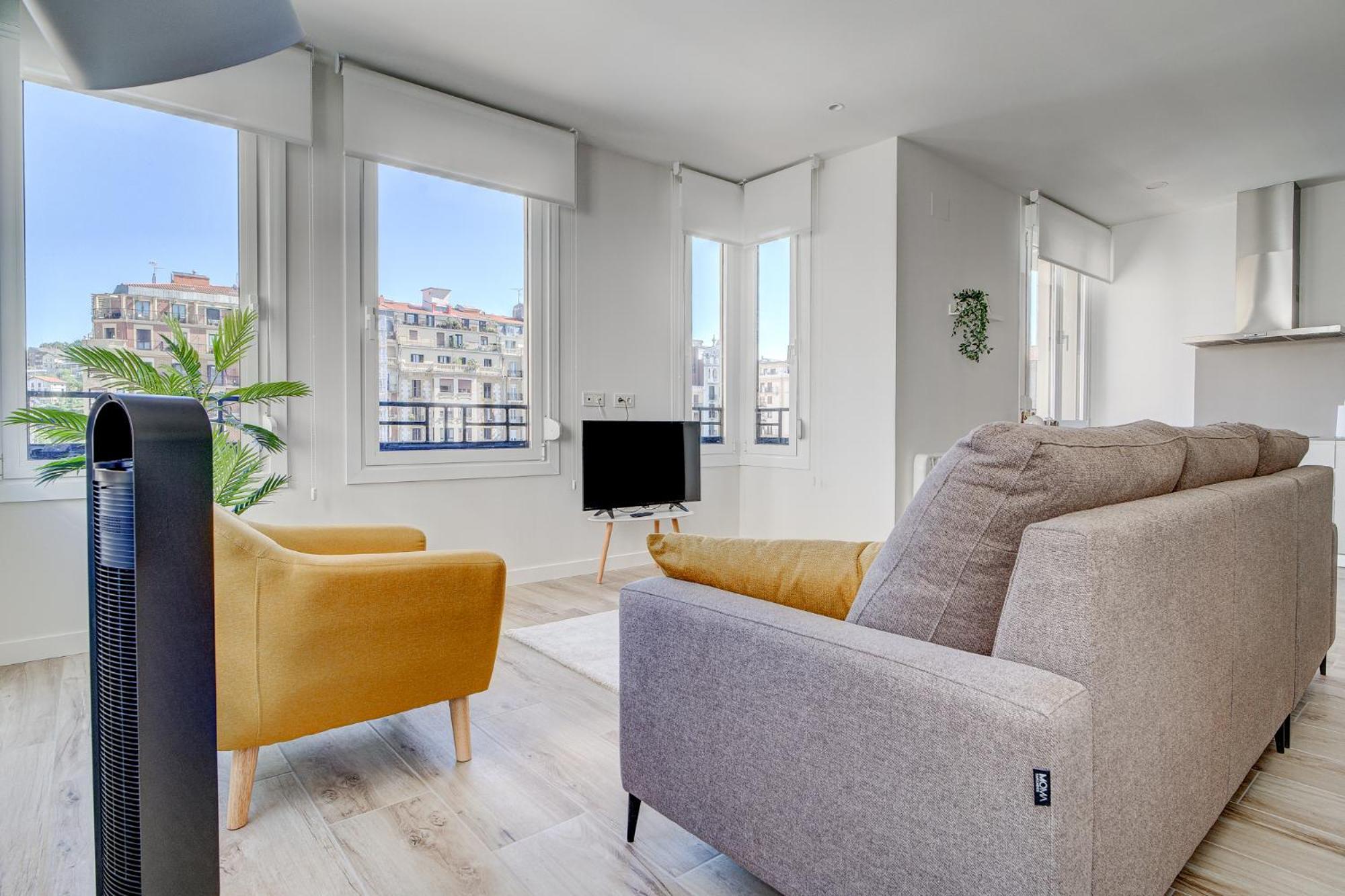 Apartamentos Gran Via By Sanse Holidays San Sebastián Kültér fotó