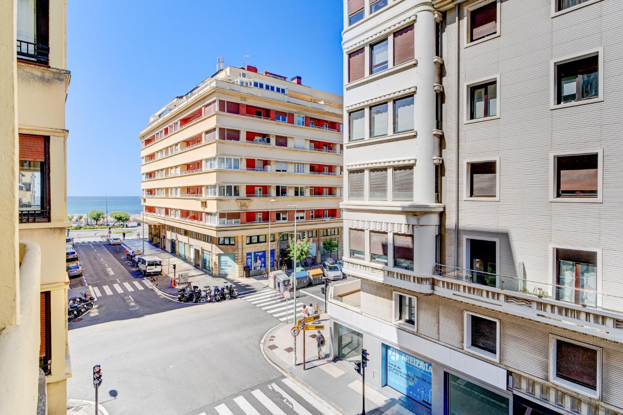 Apartamentos Gran Via By Sanse Holidays San Sebastián Kültér fotó