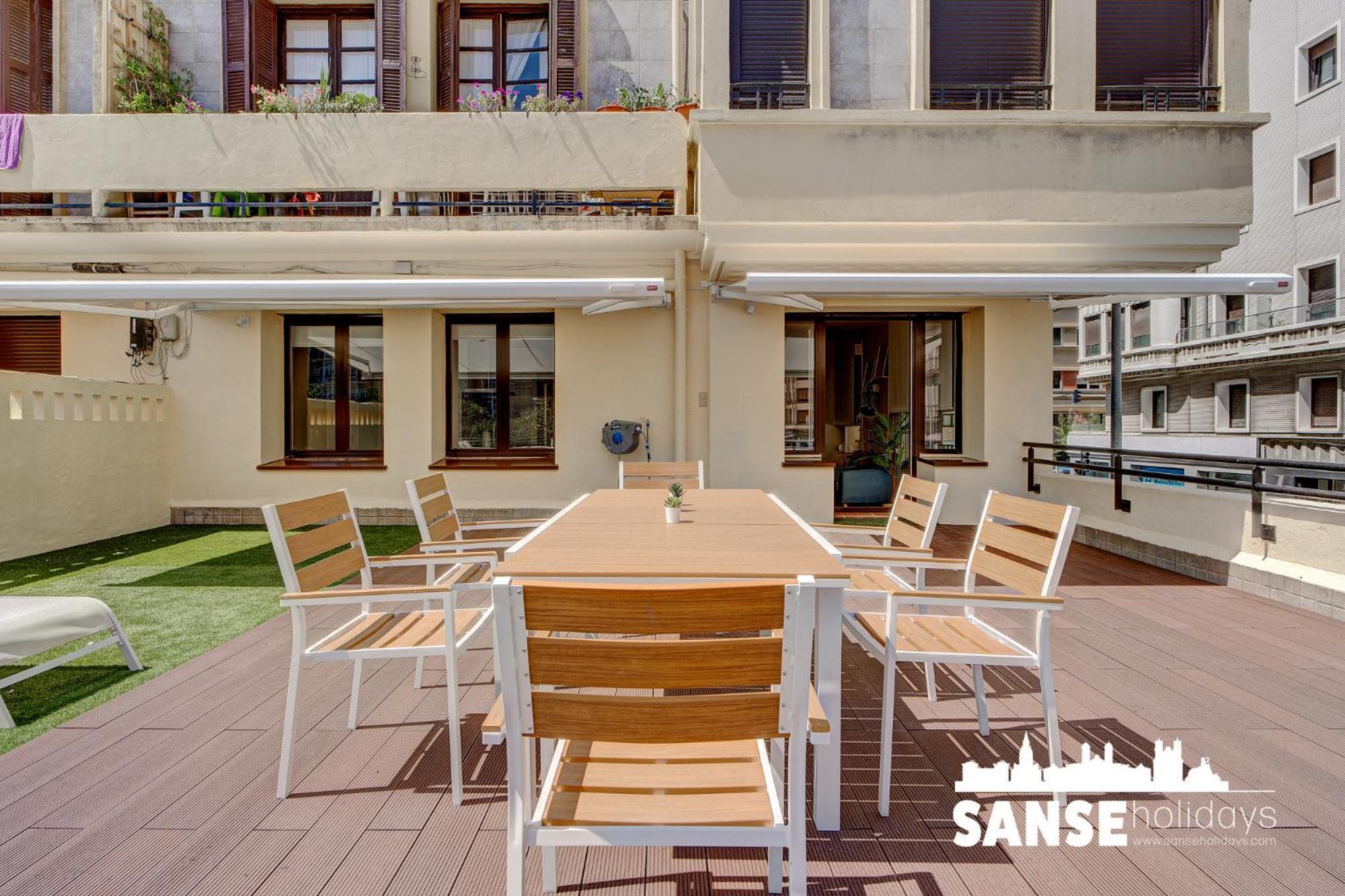 Apartamentos Gran Via By Sanse Holidays San Sebastián Kültér fotó